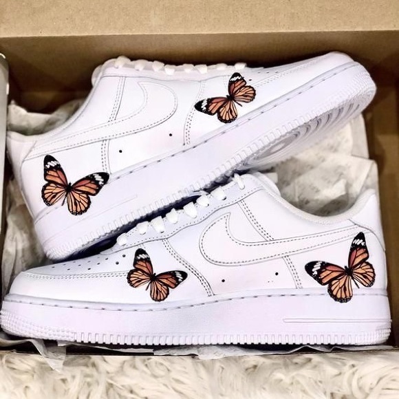 Custom painted shoes